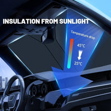 Load image into Gallery viewer, Windshield Sunshade Foldable Sun Shield