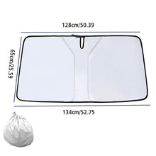 Load image into Gallery viewer, Windshield Sunshade Foldable Sun Shield