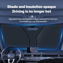 Load image into Gallery viewer, Windshield Sunshade Foldable Sun Shield