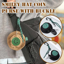 Load image into Gallery viewer, Smiley Hat Coin Purse with Buckle