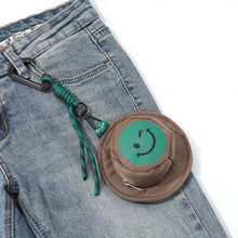 Load image into Gallery viewer, Smiley Hat Coin Purse with Buckle