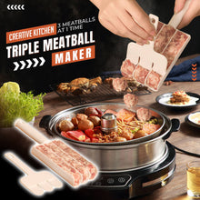 Load image into Gallery viewer, Creative Kitchen Triple Meatball Maker