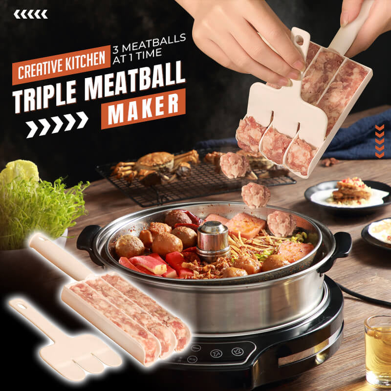 Creative Kitchen Triple Meatball Maker