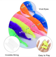 Load image into Gallery viewer, Twisty Fuzzy Worm Toys