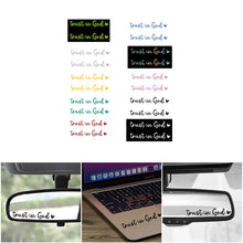 Load image into Gallery viewer, Letter &amp; Heart Pattern Car Rearview Mirror Sticker