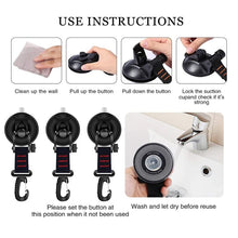 Load image into Gallery viewer, Heavy Duty Vacuum Suction Cup with Hook