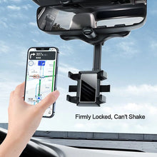 Load image into Gallery viewer, 🤳🏽Multifunctional 360 Rotatable Car Rearview Mirror Phone Holder