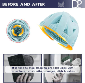 Reusable Silicone Egg Cleaning Brush