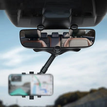 Load image into Gallery viewer, 🤳🏽Multifunctional 360 Rotatable Car Rearview Mirror Phone Holder