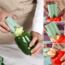 Load image into Gallery viewer, 2-In-1 Fruit Pepper Corer