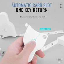 Load image into Gallery viewer, Automatic Rolling Tape Girth Measuring Ruler