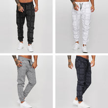 Load image into Gallery viewer, Men&#39;s Plaid Casual Pants