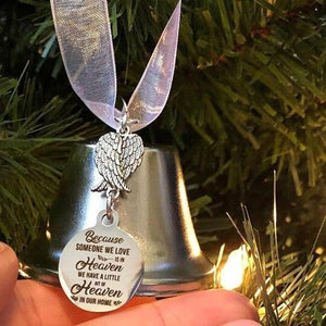 🎄EARLY CHRISTMAS SALE-49% OFF-Christmas ornaments angel wings bell-memorial christmas gift🎅