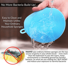 Load image into Gallery viewer, Hirundo Silicone Multi-purpose Scrubber Sponge