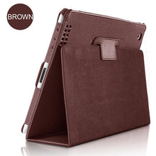 Load image into Gallery viewer, Matte Imitation Leather iPad Cover