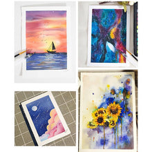 Load image into Gallery viewer, Glitter/Metallic Watercolor set