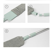 Load image into Gallery viewer, Multifunction Retractable Microfiber Dust Brush Gap Mop