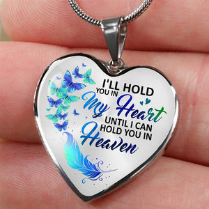 Hide My Tears My Heart Stopped- Necklace