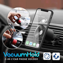 Load image into Gallery viewer, 2-in-1 Vacuum Hold Car Phone Holder