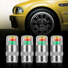 Load image into Gallery viewer, DOMOM Tire Pressure Indicator Valve Stem Caps