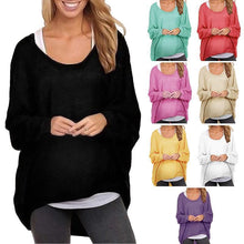 Load image into Gallery viewer, Loose Pullover Solid Color T-Shirt