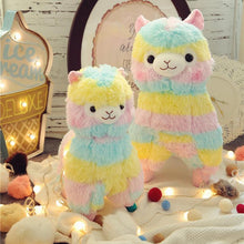 Load image into Gallery viewer, Stuffed Doll - Rainbow Alpaca