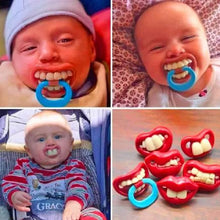 Load image into Gallery viewer, Funny Teeth Baby Pacifiers