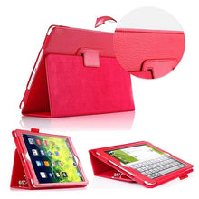 Load image into Gallery viewer, Matte Imitation Leather iPad Cover