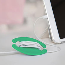 Load image into Gallery viewer, Silicone Earphone Cable Storage Box