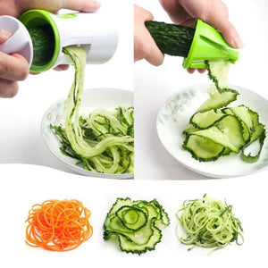 Spiral stainless steel slicer