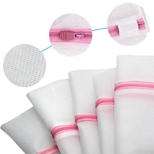 Load image into Gallery viewer, Wash Bags Set of 7 Mesh Lingerie Laundry Bags with Zipper