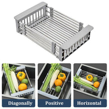 Load image into Gallery viewer, Kitchen Retractable Drainer Rack