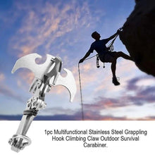 Load image into Gallery viewer, Stainless Steel Survival Folding Grappling Gravity Hook