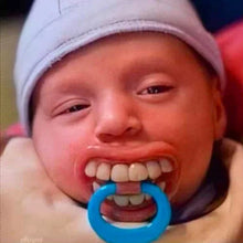 Load image into Gallery viewer, Funny Teeth Baby Pacifiers