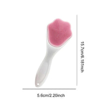 Load image into Gallery viewer, Cat Paw Silicone Face Scrubber