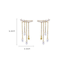 Load image into Gallery viewer, Star Tassel Earrings