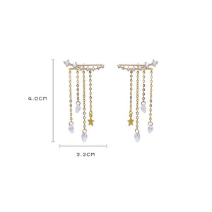 Star Tassel Earrings