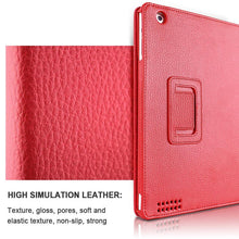 Load image into Gallery viewer, Matte Imitation Leather iPad Cover