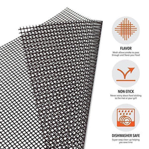 Reusable PTFE-Fiberglass Grill Mat