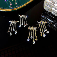 Load image into Gallery viewer, Star Tassel Earrings