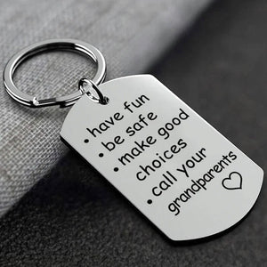 Reminder to Do Things Stainless Steel Keychain