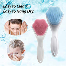 Load image into Gallery viewer, Cat Paw Silicone Face Scrubber