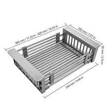 Load image into Gallery viewer, Kitchen Retractable Drainer Rack