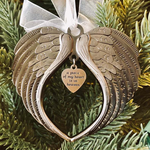 🎄EARLY CHRISTMAS SALE-49% OFF-Christmas ornaments angel wings bell-memorial christmas gift🎅