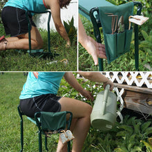 Load image into Gallery viewer, Garden Foldable Stool &amp; Kneeler