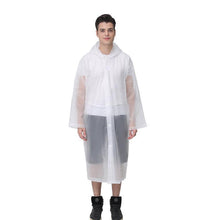 Load image into Gallery viewer, Unisex Reusable Portable Frosted Raincoat