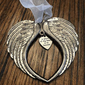 🎄EARLY CHRISTMAS SALE-49% OFF-Christmas ornaments angel wings bell-memorial christmas gift🎅