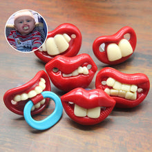 Load image into Gallery viewer, Funny Teeth Baby Pacifiers