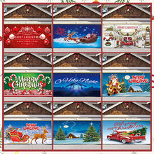 Load image into Gallery viewer, Snow Garage Door Banner Ornament