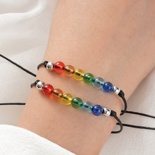 Load image into Gallery viewer, 2pcs rainbow card bracelet